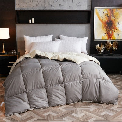 High Quality Gray Polycotton Duvet