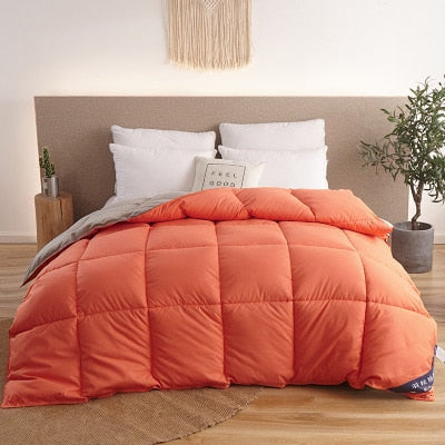 High Quality Polycotton Orange Duvet