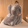 Gray Sheepskin Fleece Duvet