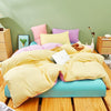 Yellow and Pink Pastel Bedding Set