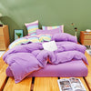 Purple and Rainbow Pastel Bedding Set