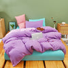 Violet and Mauve Pastel Bedding Set