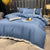 Blue 100% Cotton Bedding Set