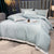 Gray 100% Cotton Bedding Set