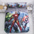 Set de lenjerie de pat Avengers Battle Ready