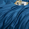 100% Cotton Plain Bedding Set Duck Blue