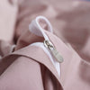 100% Cotton Plain Bedding Set Powder Pink