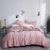 100% Cotton Plain Bedding Set Pink