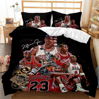 Michael Jordan Duvet Cover