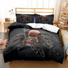 Black and Red Spider Duvet Cover