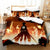 Duvet Cover Attack On Titan Village Eren On Fire