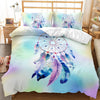 Blue Gradient Dreamcatcher Duvet Cover