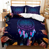 Dreamcatcher And Leaves Duvet Cover