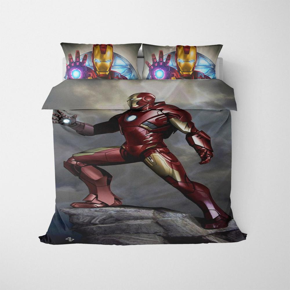 Duvet Cover Avengers Iron Man On A Rock