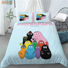 Barbapapa And His Children Duvet Cover