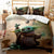 Baby Yoda Levitates Objects Duvet Cover