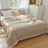 Beige Cotton Gauze Duvet Cover