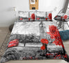 Duvet Cover Big Ben London Red