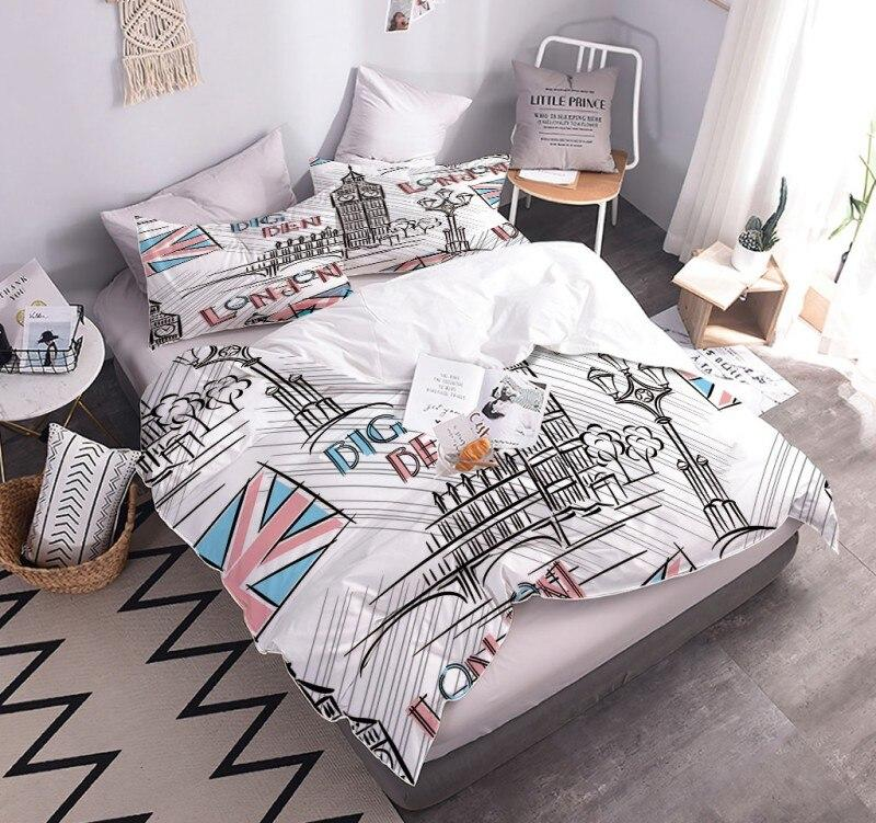 England White Duvet Cover