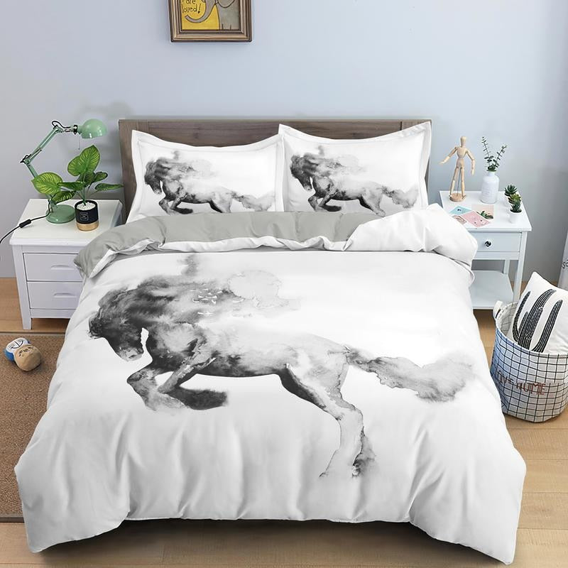 Cheval Blanc White Duvet Cover