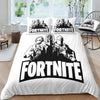 Fortnite Hero White Duvet Cover