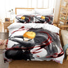 Bleach Duvet Cover Ichigo Black and White Blood