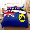 Western Australia Blue Duvet Cover