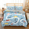 Blue Duvet Cover Circuit Of Small Cars