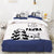 Cute Pandas Blue And White Duvet Cover