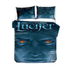 Lucifer Blue Duvet Cover