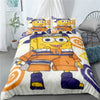 Naruto Spongebob Squarepants Duvet Cover