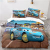 Duvet Cover Cars Lightning McQueen Blue