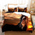 Sunset Brown Horse Duvet Cover