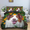 Border Collie Dog Duvet Cover