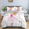 Paris Ballet Dancer Duvet Cover