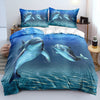 Dolphin Duvet Cover Under The Sea