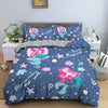 Red Haired Mermaid Duvet Cover