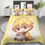 Demon Slayer Yellow Duvet Cover Zenitsu Doll