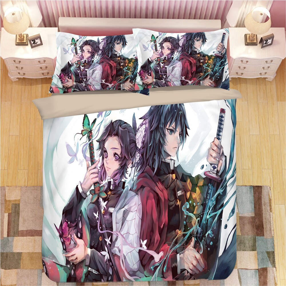 Demon Slayer The Pillars Duvet Cover