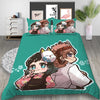 Demon Slayer Green Duvet Cover