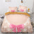 Neckline Lace Duvet Cover