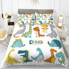 Dino Duvet Cover The Dinosaurs For Kids