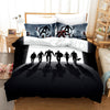 Disney Marvel Avengers Black And White Duvet Cover