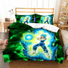 Duvet Cover Dragon Ball Vegeto Green and Blue