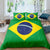 Brazil Flag Duvet Cover