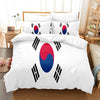 South Korea Flag Duvet Cover