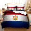 Croatia Flag Duvet Cover