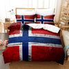 Norway Flag Duvet Cover