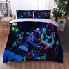 Neon Fortnite Duvet Cover