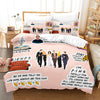 Duvet Cover Friends Pink